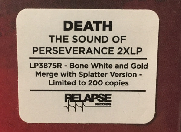 Death (2) : The Sound Of Perseverance (LP,Album,Limited Edition,Reissue,Remastered)