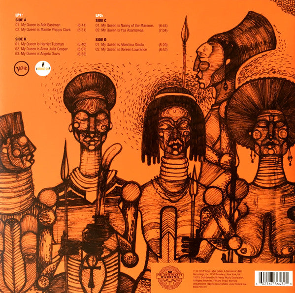 Sons Of Kemet : Your Queen Is A Reptile (LP,Album)