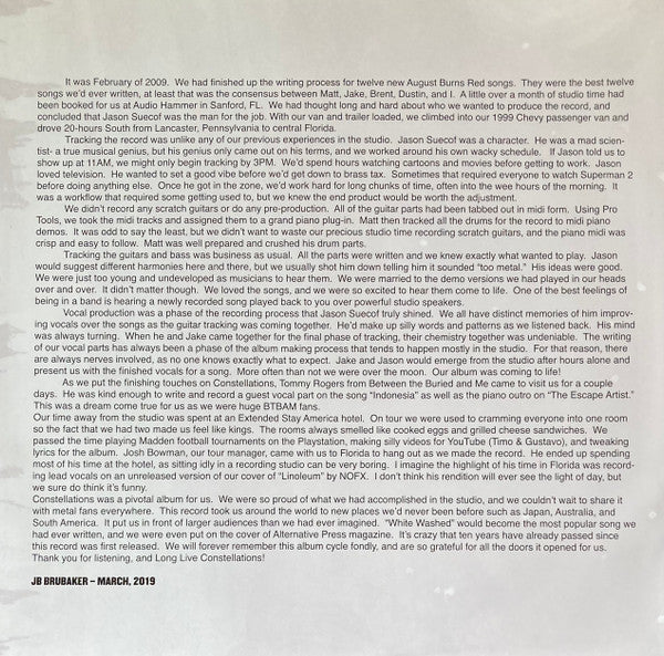 August Burns Red : Constellations (LP,Album,Limited Edition,Reissue,Remastered)