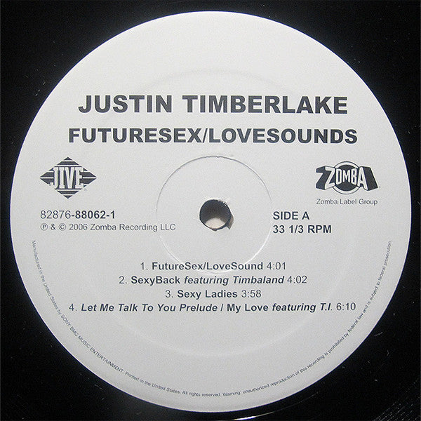 Justin Timberlake : Futuresex / Lovesounds (LP,Album)