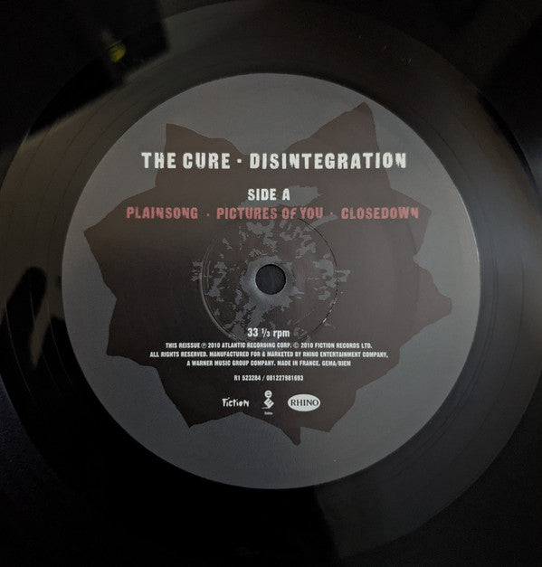 Cure, The : Disintegration (LP,Album,Reissue,Remastered,Repress)