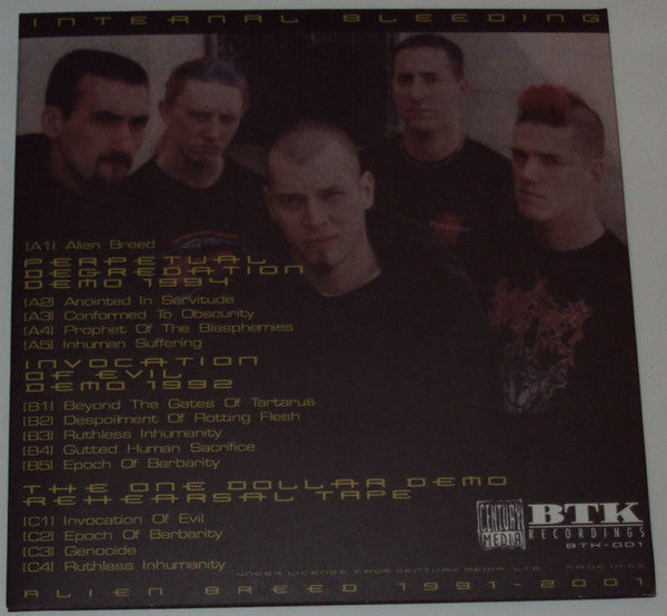 Internal Bleeding : Alien Breed 1991-2001 (LP,Compilation)