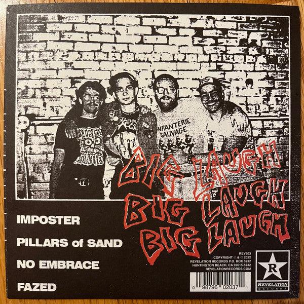Big Laugh : Manic Revision (7",45 RPM,EP,Reissue)