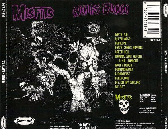 Misfits : Earth A.D. (Album,Repress)