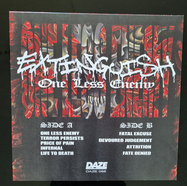 Extinguish (3) : One Less Enemy (LP,45 RPM,Album)