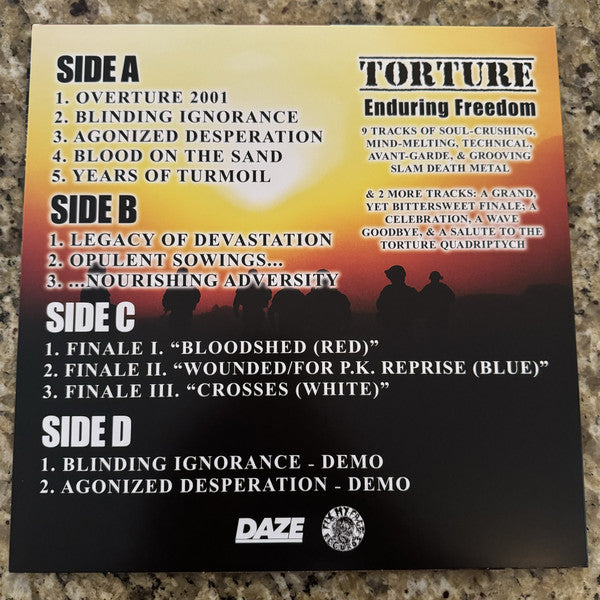 Torture (20) : 4 - Enduring Freedom (LP,Album)