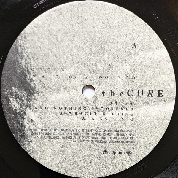 Cure, The : Songs Of A Lost World (LP,Album,Bioplastic)