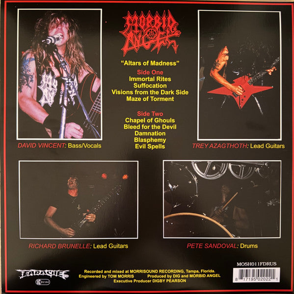Morbid Angel : Altars Of Madness (LP,Album,Limited Edition)