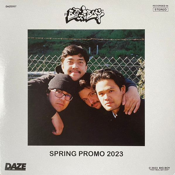 Big Boy (25) : Spring Promo 2023 (7",Repress)