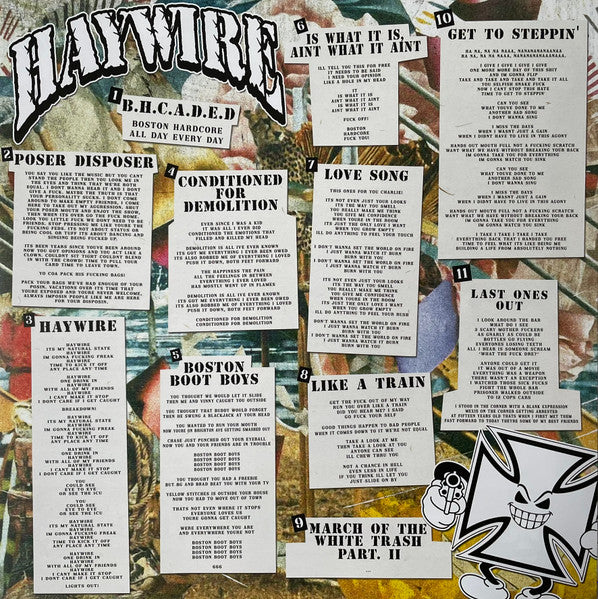 Haywire (22) : Conditioned For Demolition (LP,45 RPM,Repress)