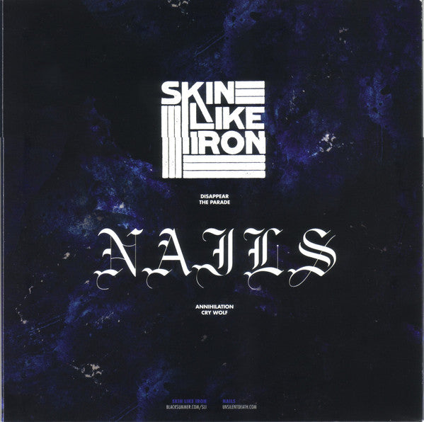 Skin Like Iron / Nails : Skin Like Iron / Nails (7",33 ⅓ RPM)