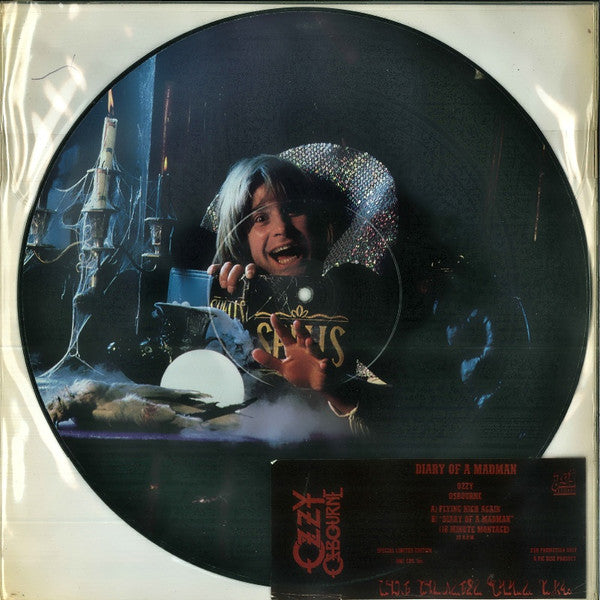 Ozzy Osbourne : Flying High Again / "Diary Of A Madman" (18 Minute Montage) (12",33 ⅓ RPM,Single,Limited Edition,Picture Disc,Promo)