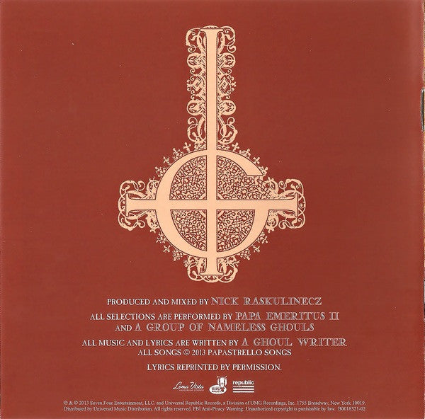 Ghost (32) : Infestissumam (Album,Deluxe Edition)