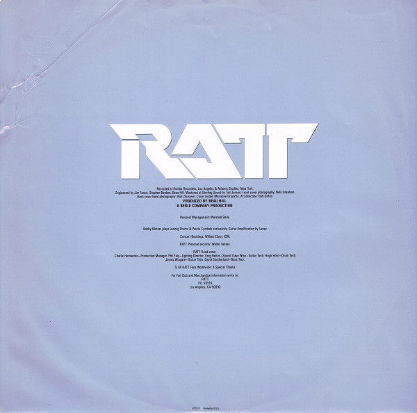 Ratt : Invasion Of Your Privacy (LP,Album)