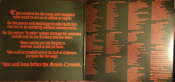 Gehenna (3) : Negotium Perambulans In Tenebris (LP,Album,Reissue,Remastered,45 RPM)