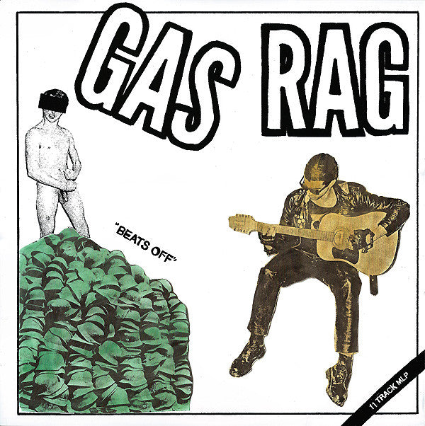 Gas Rag : Beats Off (12",45 RPM,Mini-Album,Repress)