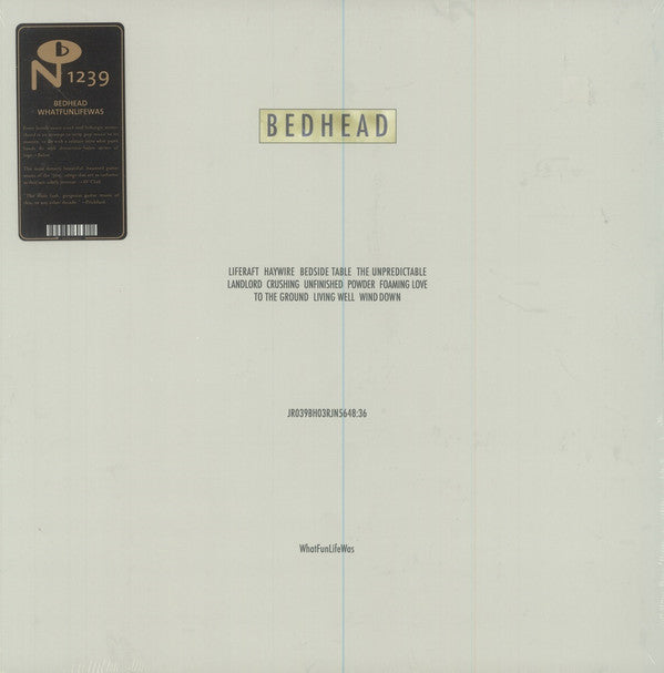 Bedhead : WhatFunLifeWas (LP,Album,Reissue)