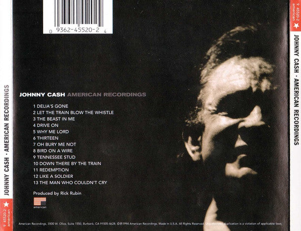 Johnny Cash : American Recordings (Album)