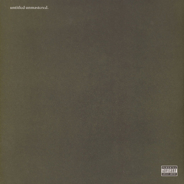 Kendrick Lamar : Untitled Unmastered. (LP,Album)