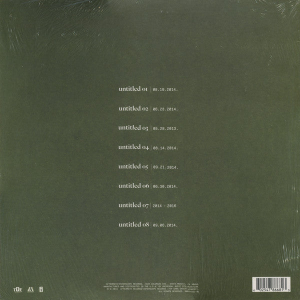 Kendrick Lamar : Untitled Unmastered. (LP,Album)