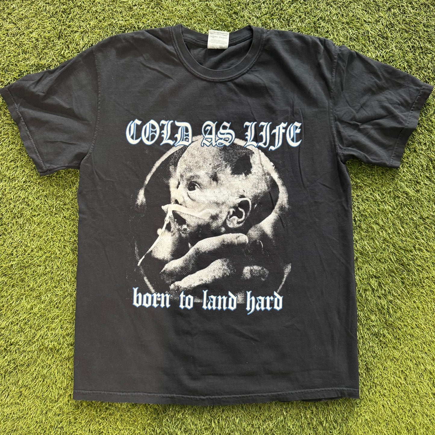 Cold As Life - Born To Land Hard T-shirt