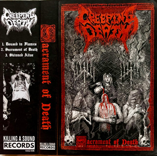 Creeping Death (3) : Sacrament Of Death (Single Sided,EP)