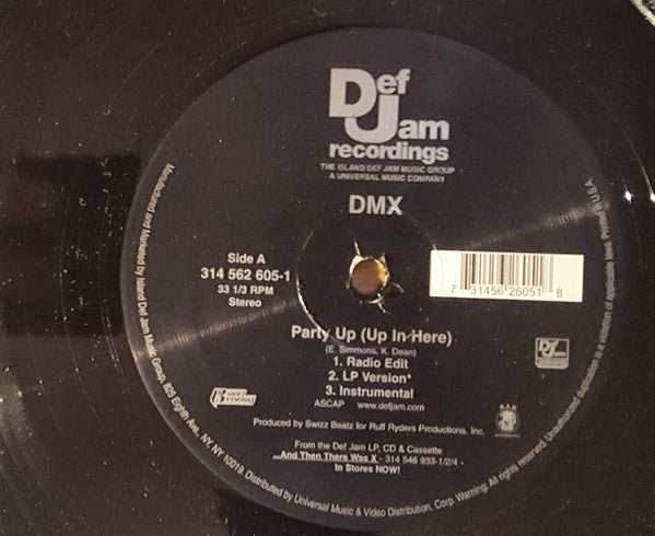 DMX : Party Up (Up In Here) (12")