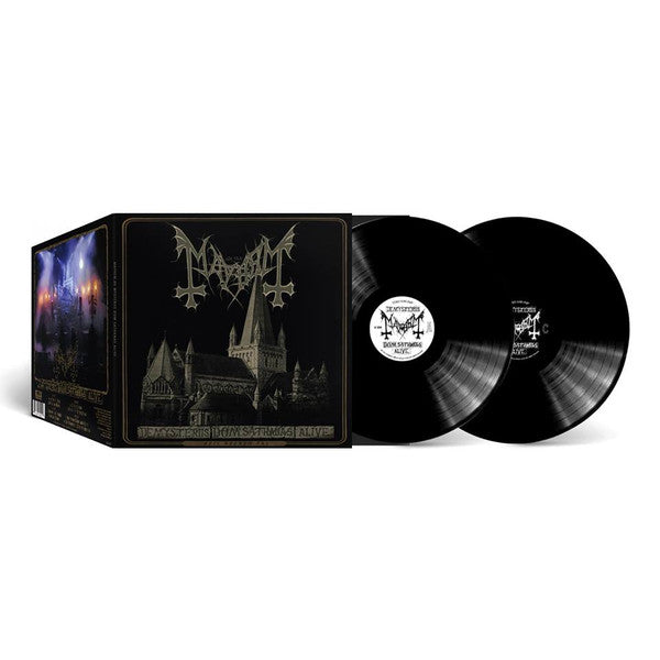 Mayhem : De Mysteriis Dom Sathanas Alive (LP,45 RPM,Album,Limited Edition,Repress,Stereo)