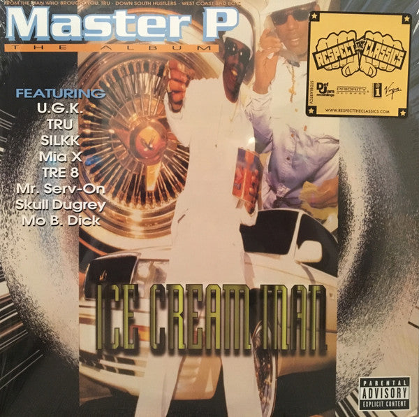 Master P : Ice Cream Man (LP,Album,Reissue)