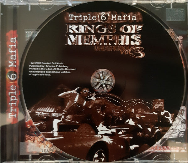 Three 6 Mafia : Kings Of Memphis Underground Vol. 3 (Compilation,Reissue)