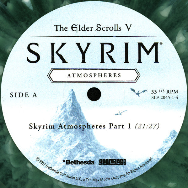 Jeremy Soule : The Elder Scrolls V: Skyrim - Atmospheres (LP,Limited Edition)