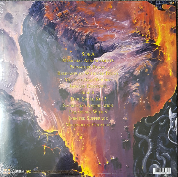 Malevolent Creation : The Ten Commandments (LP,Album,Limited Edition,Reissue)