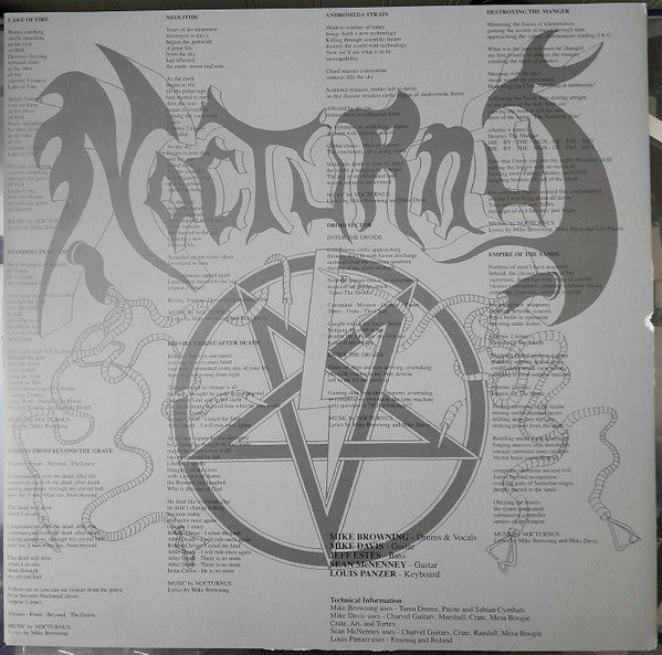 Nocturnus : The Key (LP,Album,Limited Edition,Reissue)