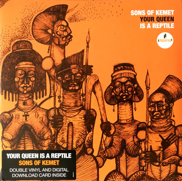 Sons Of Kemet : Your Queen Is A Reptile (LP,Album)