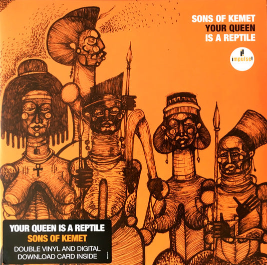 Sons Of Kemet : Your Queen Is A Reptile (LP,Album)