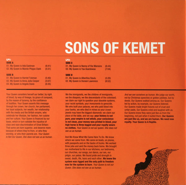 Sons Of Kemet : Your Queen Is A Reptile (LP,Album)