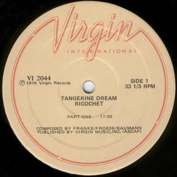 Tangerine Dream : Ricochet (LP,Album,Reissue)