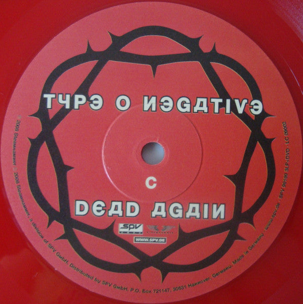 Type O Negative : Dead Again (LP,Album)