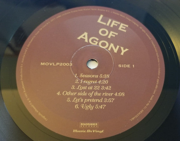 Life Of Agony : Ugly (LP,Album,Reissue)