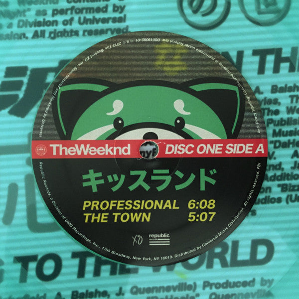 Weeknd, The : Kiss Land (LP,Album,Limited Edition,Reissue)