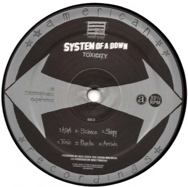 System Of A Down : Toxicity (LP,Album,Reissue,Stereo)