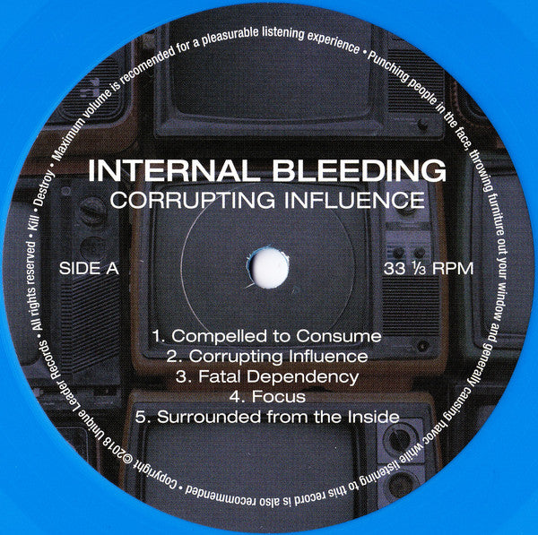 Internal Bleeding : Corrupting Influence (LP,Album)