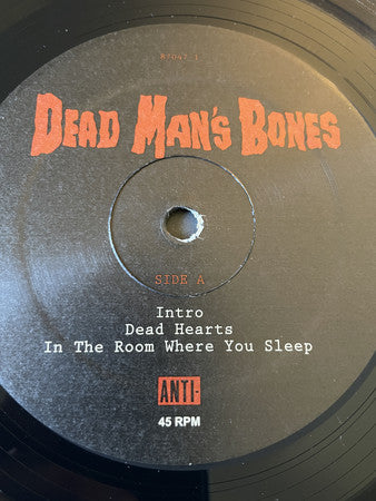 Dead Man's Bones : Dead Man's Bones (LP,45 RPM,Album,Stereo)