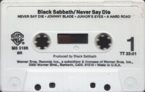 Black Sabbath : Never Say Die (Album,Reissue)