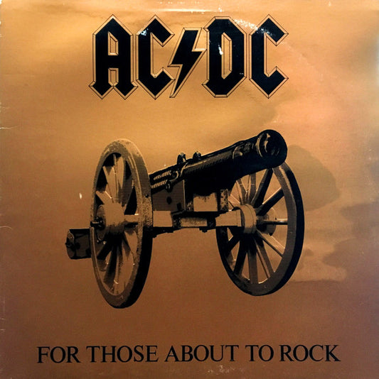 AC/DC : For Those About To Rock (We Salute You) (LP,Album,Stereo)