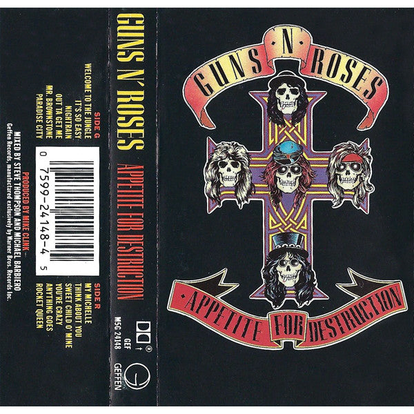 Guns N' Roses : Appetite For Destruction (Album)