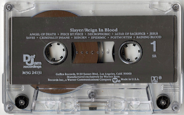 Slayer : Reign In Blood (Album)