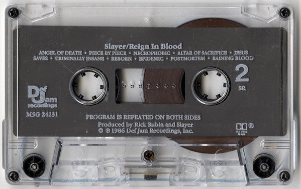 Slayer : Reign In Blood (Album)