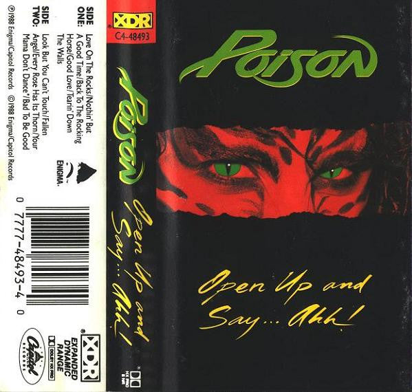 Poison (3) : Open Up And Say ...Ahh! (Album)