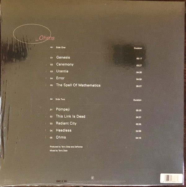 Deftones : Ohms (LP,Album,Limited Edition)